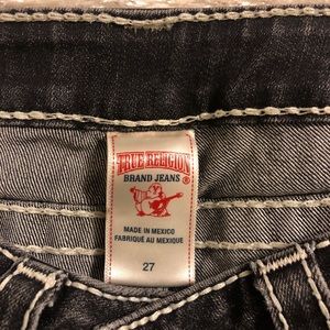 Black True Religion jeans size 27